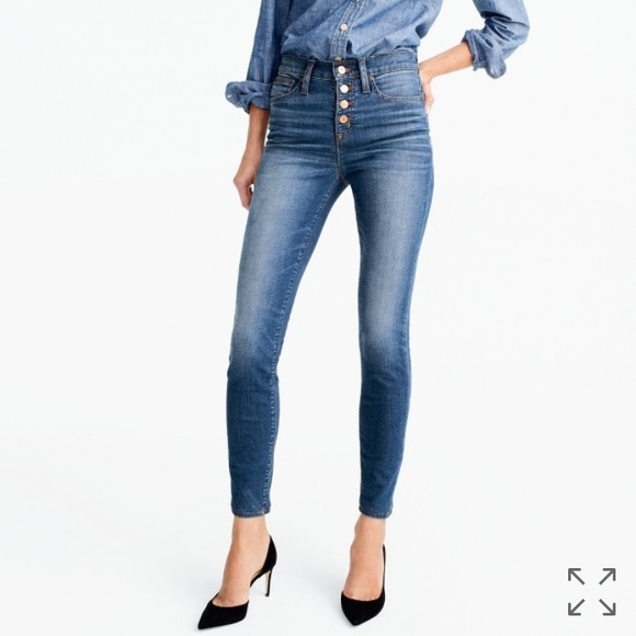 j crew button fly jeans